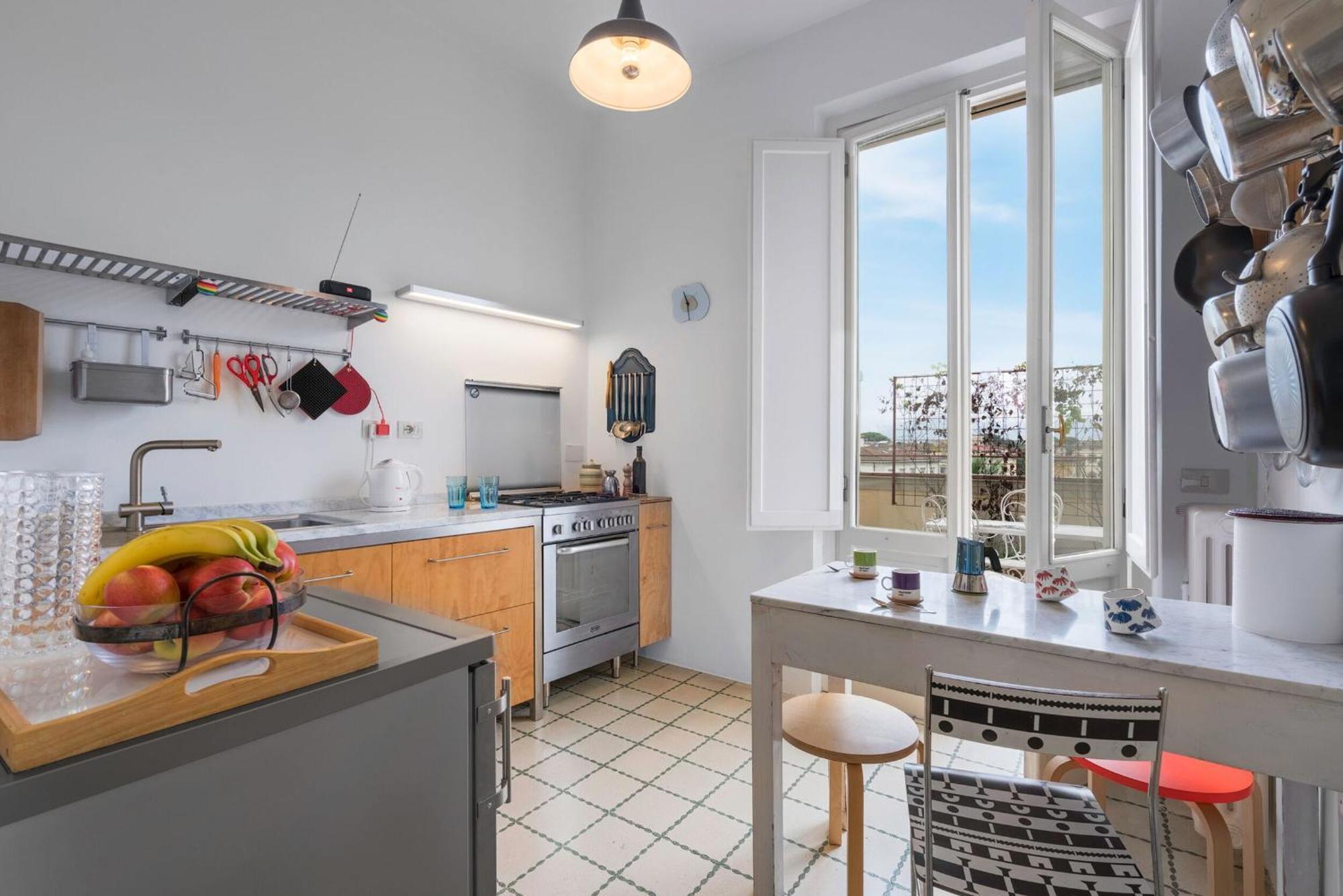 Orto Botanico With Terrace And Dome View Apartamento Florencia