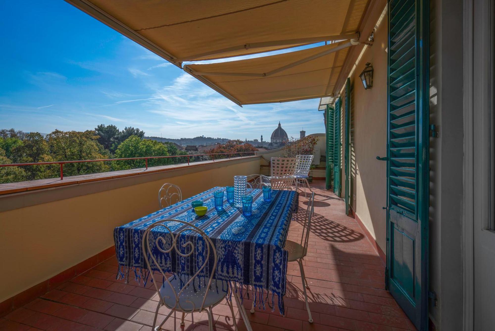 Apartamento Orto Botanico With Terrace And Dome View Florencia